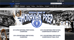 Desktop Screenshot of moravianprep.com